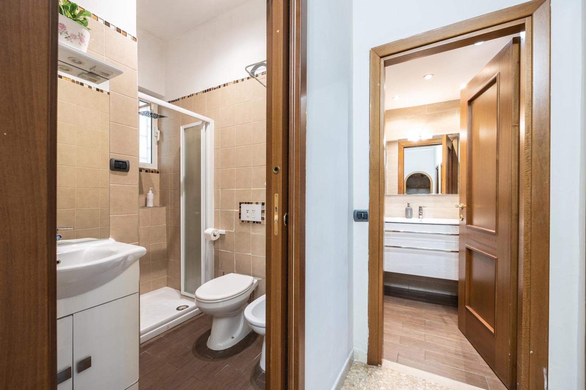 Big Apartment Rome Air Conditioning Wifi Netflix 90 Mq Eksteriør billede
